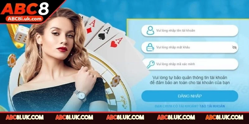 đăng nhập ABC8
